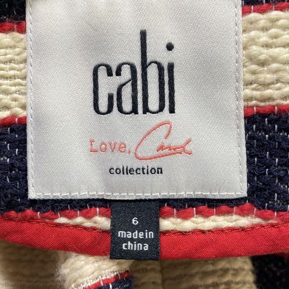 CAbi Multicolor Striped Blazer - Picture 7 of 9